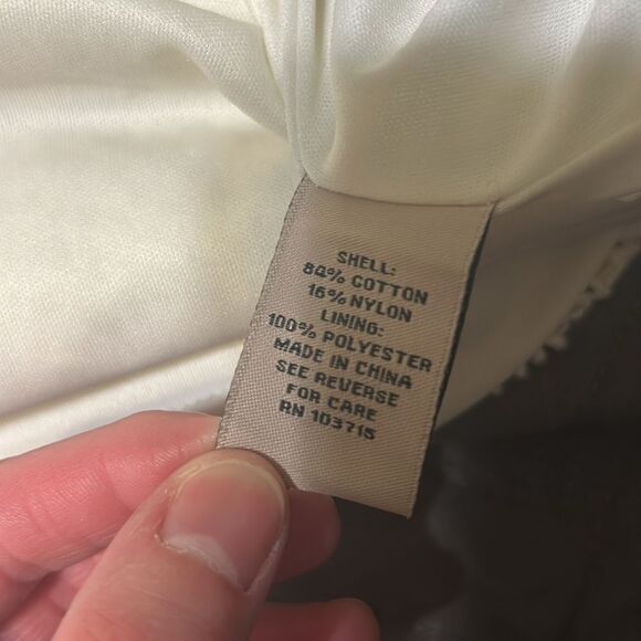 Sharagano noir White Crochet Dress Short 3/4 Length Sleeve size 2 - Picture 7 of 7